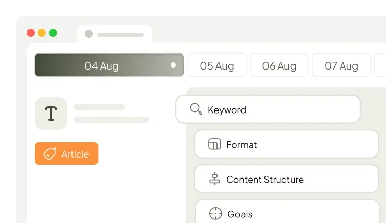Content Planning