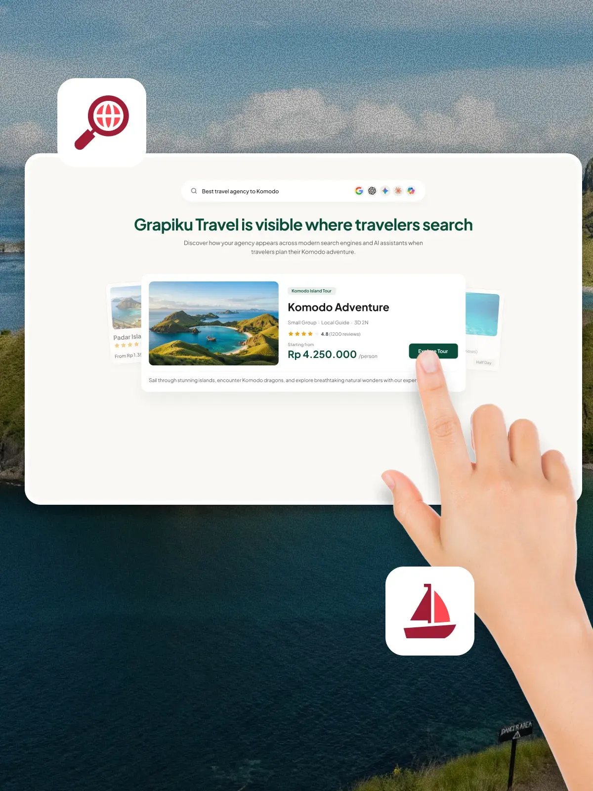 Optimasi SEO dan GEO Berbasis Intent Destinasi