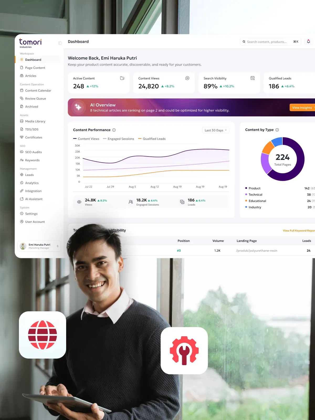 SEO Management untuk Percepatan Akuisisi Klien