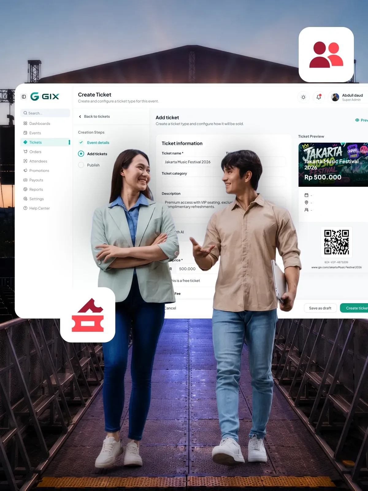 Ticketing & Event Management System (EMS)