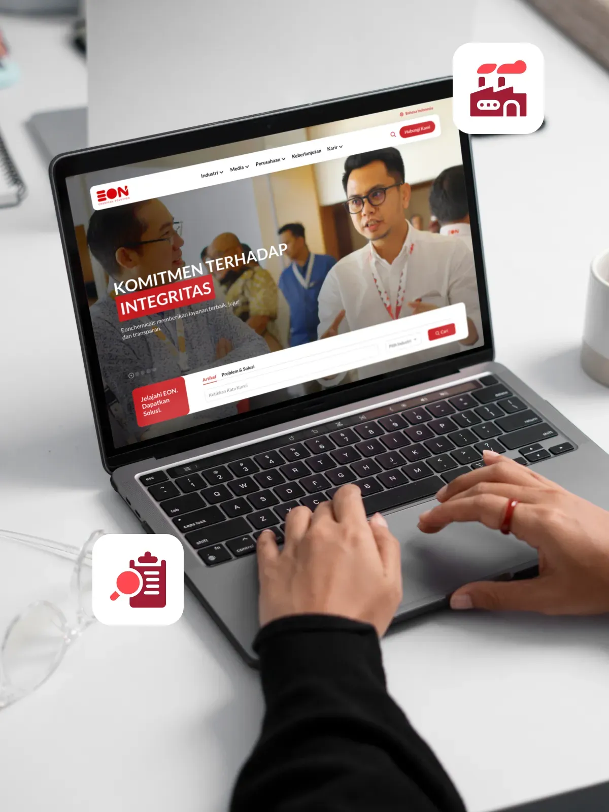 Website B2B Terintegrasi