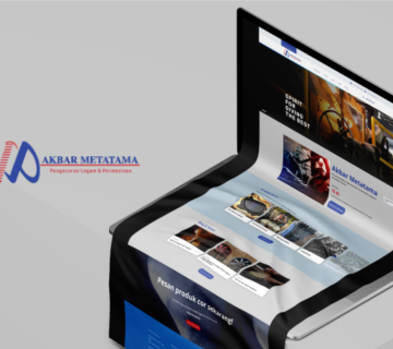Tampilan Website Thumbnail Akbar Metatama