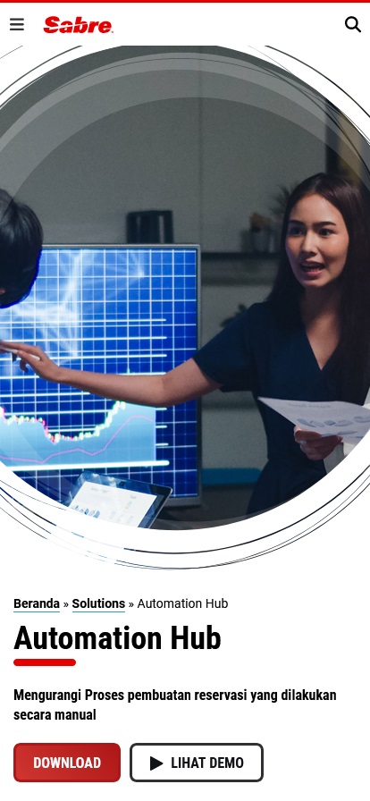 Company Website Solusi Revamp Sabretn co id: Website Konsisten dengan Brand Global dan Relevan untuk Pasar Indonesia