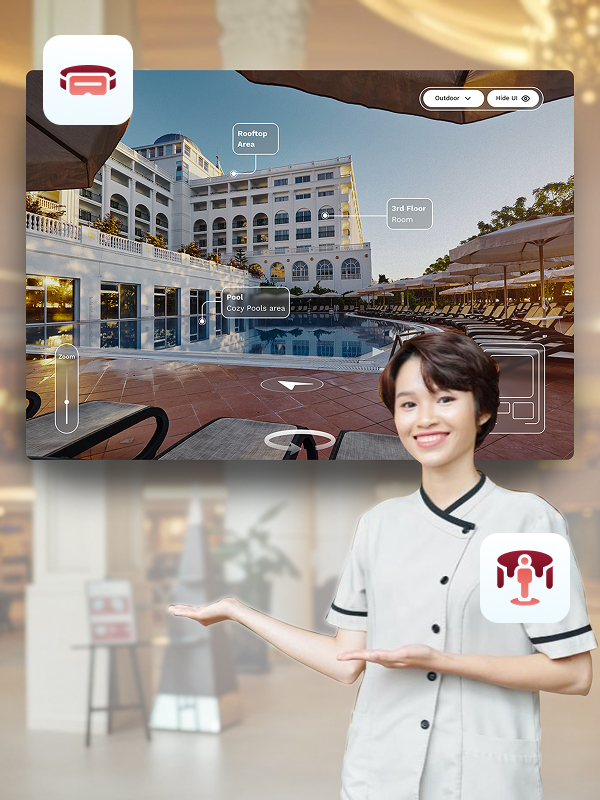 Virtual tour system for property industry