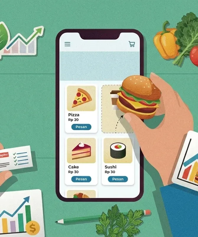 Meningkatkan penjualan produk F&B lewat website