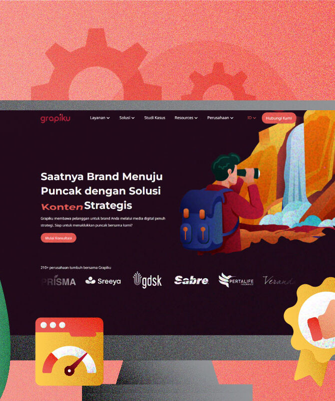 website perusahaan jasa